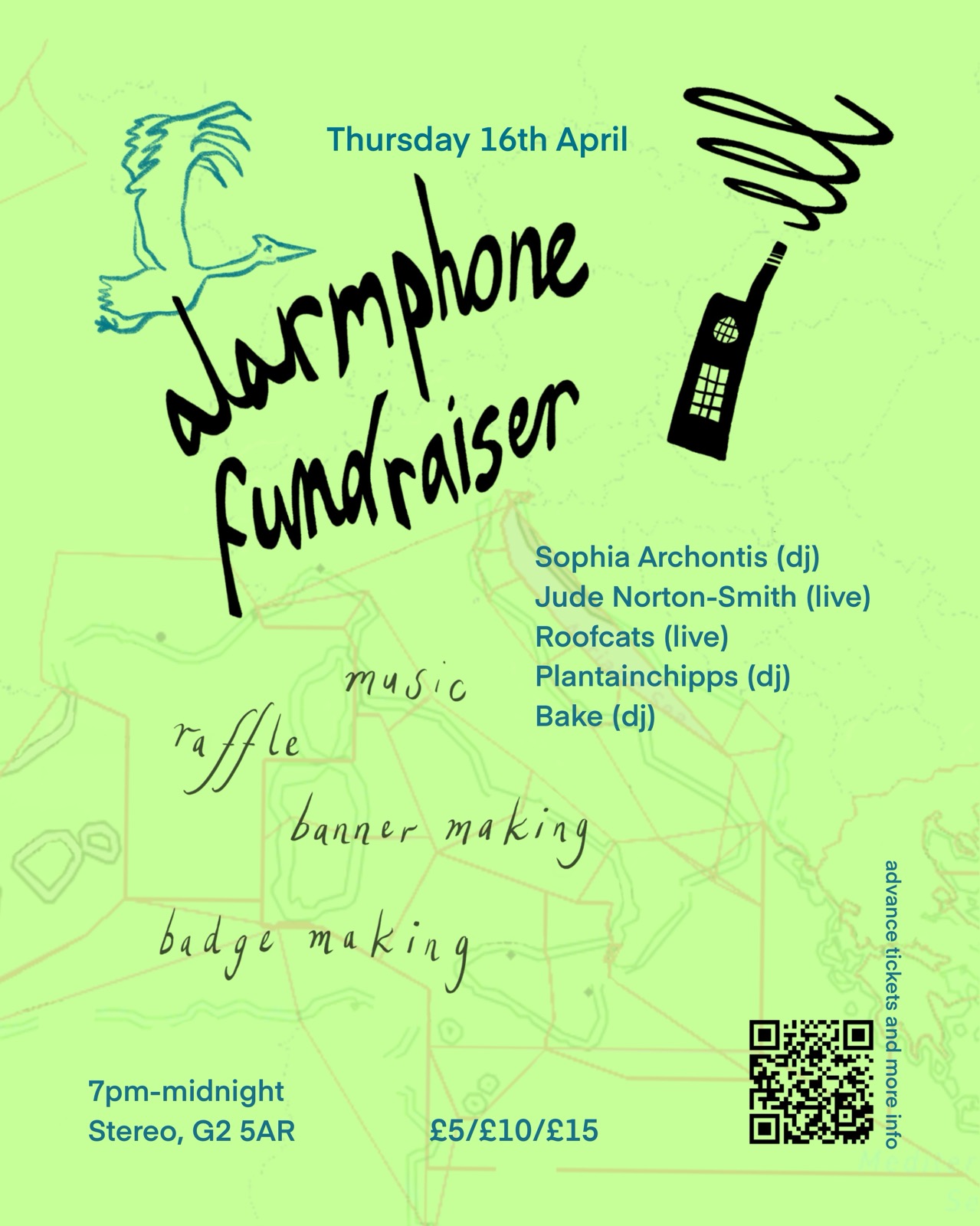 Alarmphone fundraiser party