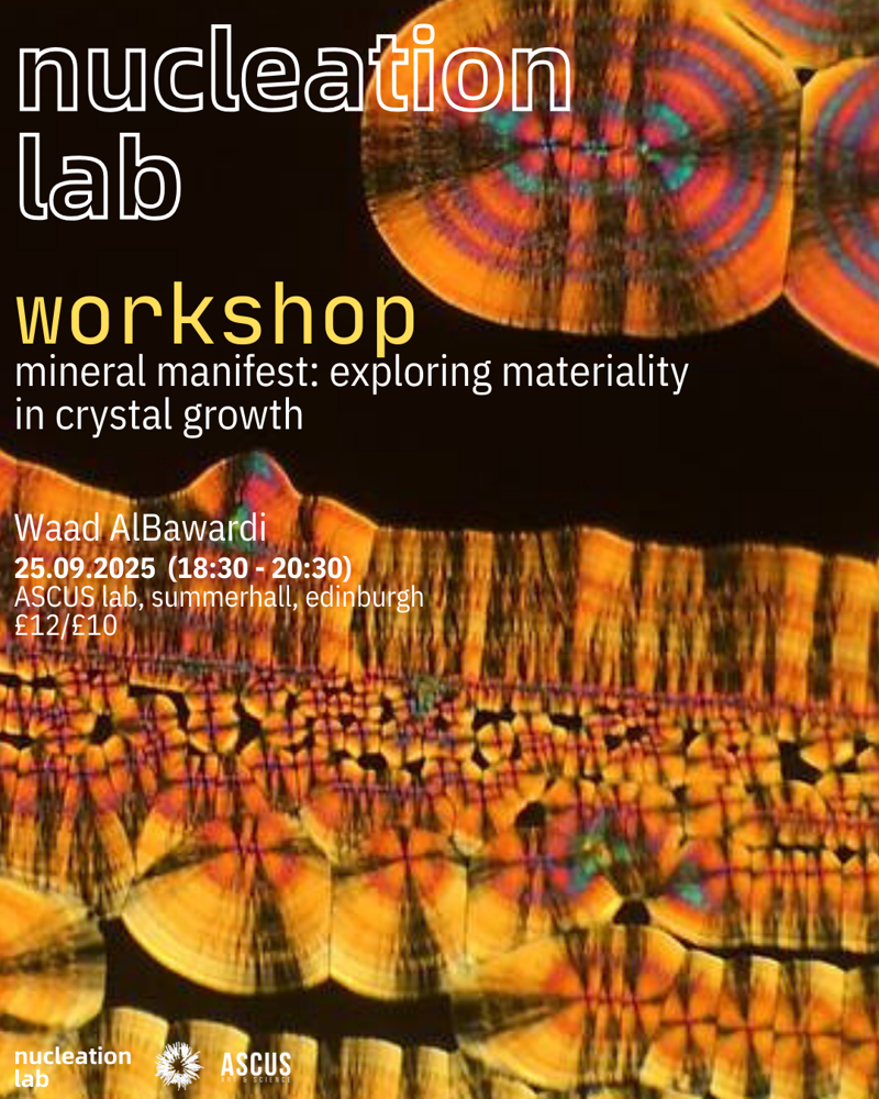 Mineral Manifest: Exploring materiality in crystal growth (Workshop)