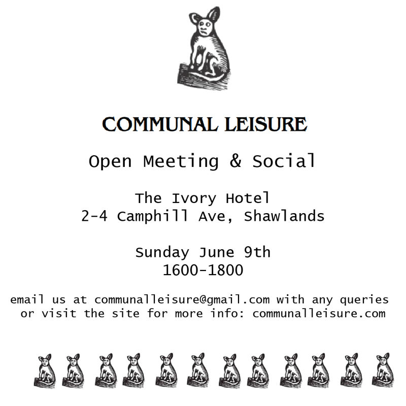 Communal Leisure Open Meeting & Social