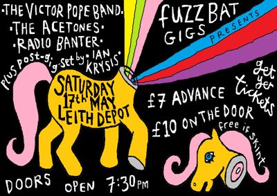 The Victor Pope Band, The Acetones, Radio Banter, Ian Krysis