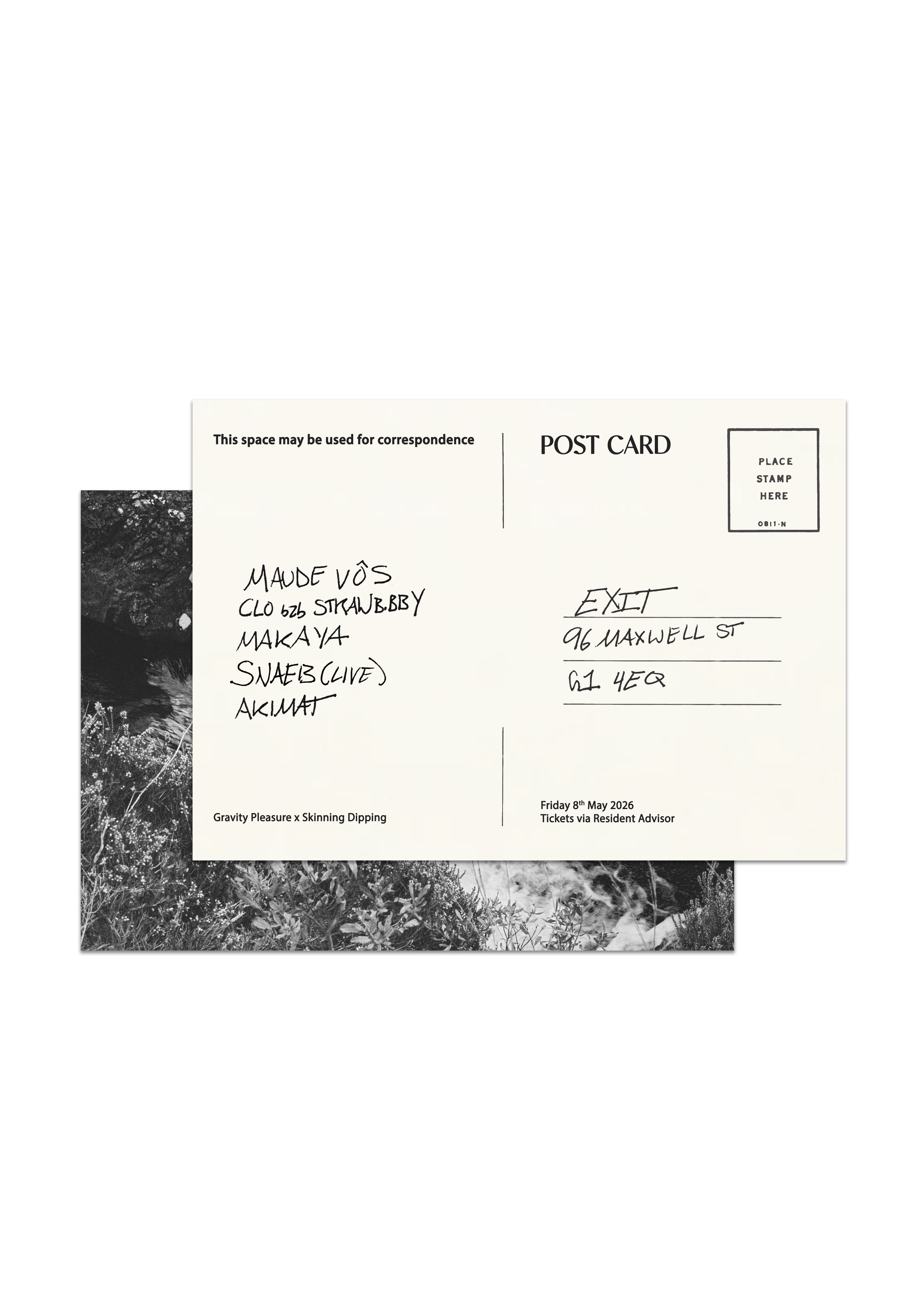 Maude Vôs + snaeb (live) + makaya + akimat + CLO b2b strawb.bby 