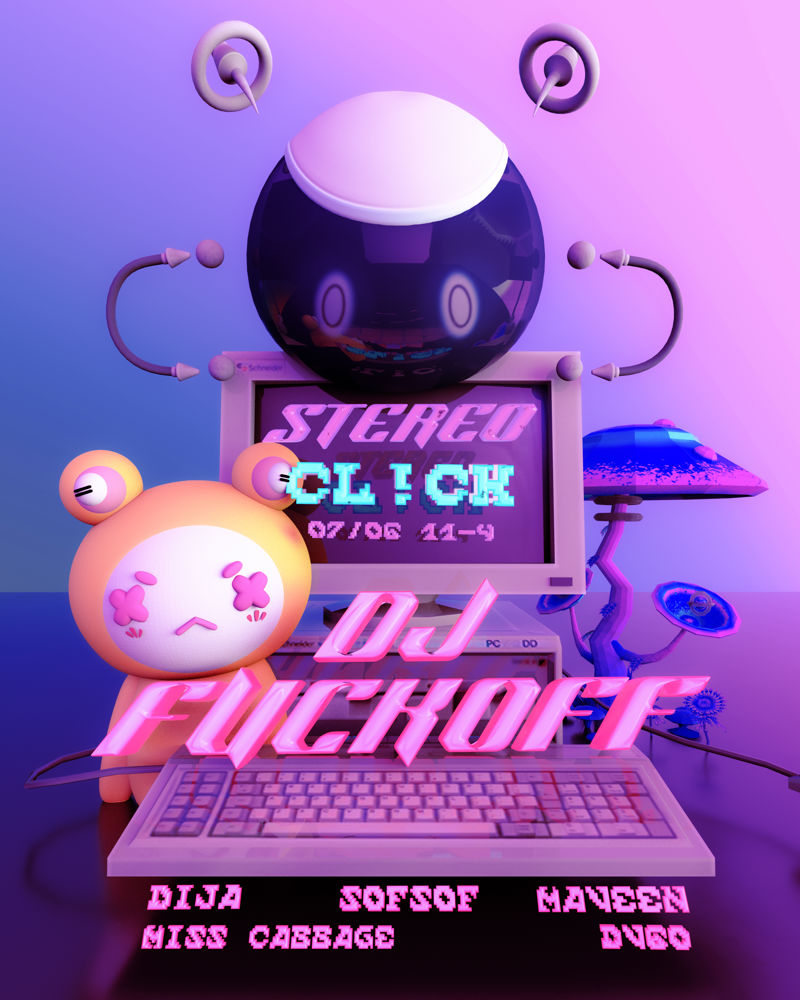 DJ FUCKOFF, Miss Cabbage, Kief, DIJA, SOFSOF, Maveen