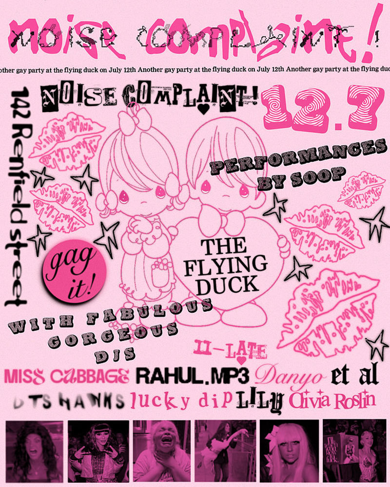 Miss Cabbage / Rahul.mp3 / Danyo / Lucky Dip / Et Al / DT Shanks / Olivia Roslin / Lily / Pixie Chanel / Soop