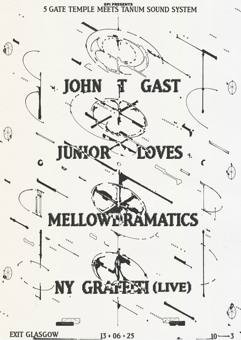 John T. Gast + Junior Loves + Mellowdramatics + NY Graffiti (Live)