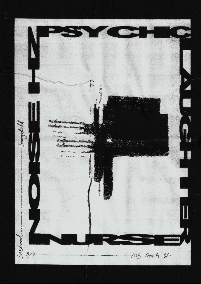 2026-04-03 Sentinel x Strange Field: Nurse, Psychic Laughter, Noise Hz