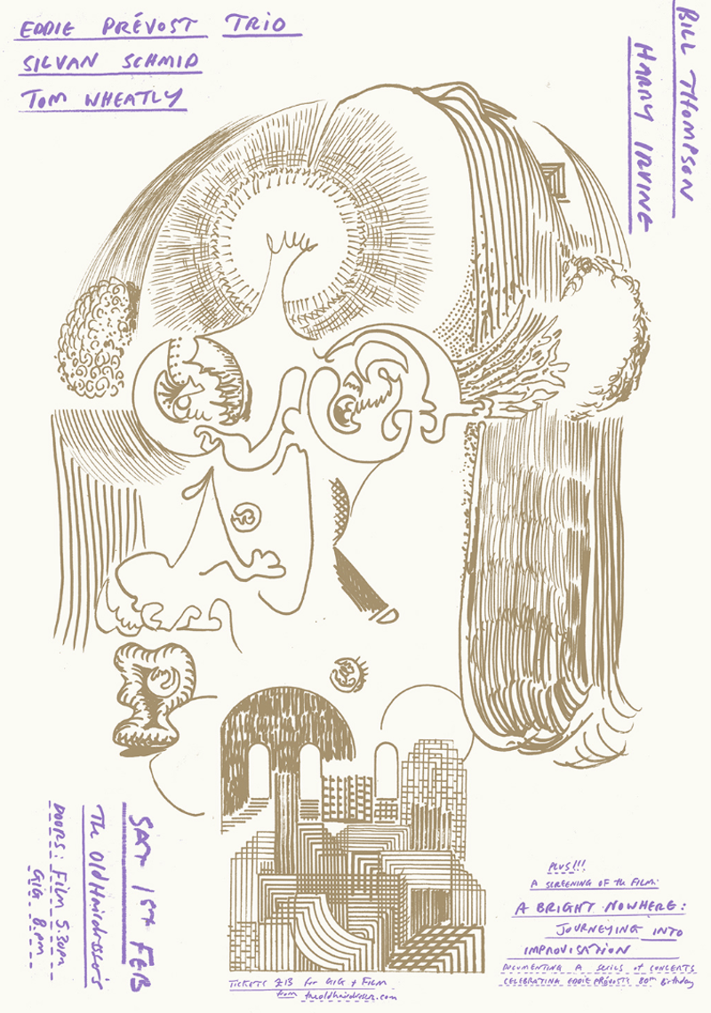 Eddie Prévost, Silvan Schmid, Tom Wheatley Trio, Bill Thompson, Harry Irvine