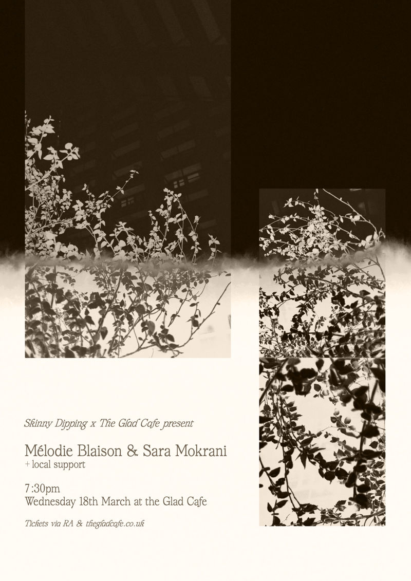 2026-03-18 Skinny Dipping 04 x The Glad Cafe: Mélodie Blaison + Sara Mokrani + Sunsplit Stone