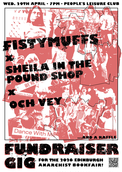 Edinburgh Anarchist Bookfair - Fundraiser Gig