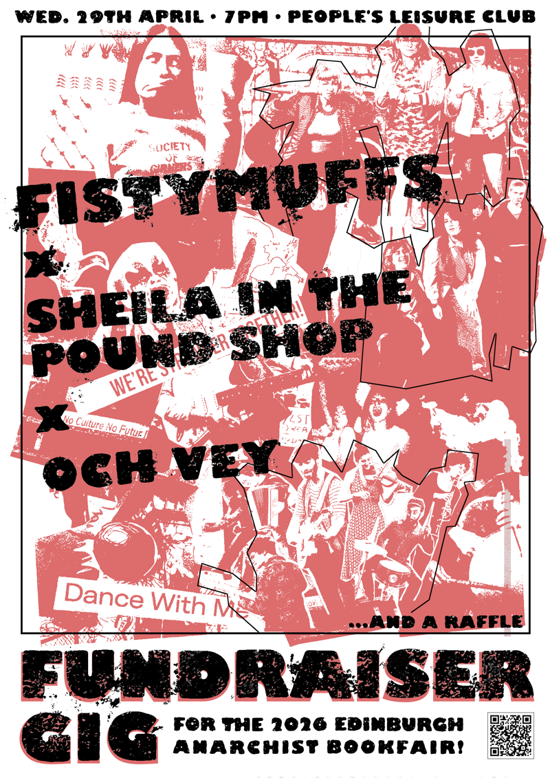 2026-04-29 Edinburgh Anarchist Bookfair - Fundraiser Gig